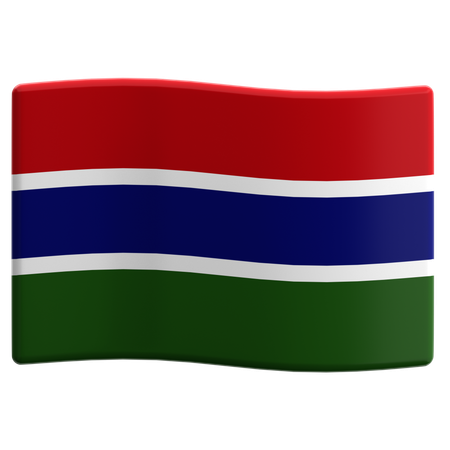 Gambia  3D Icon