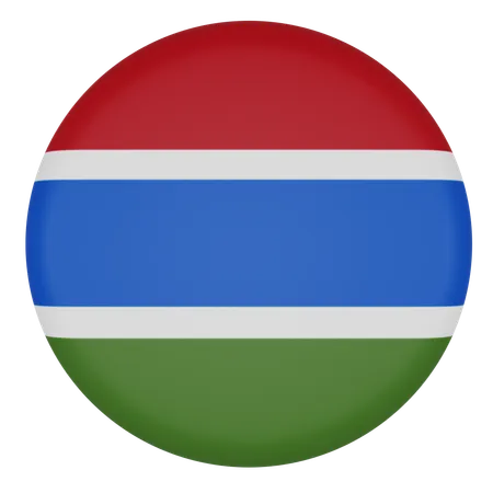 Gambia  3D Icon