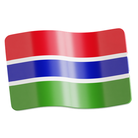 Gambia  3D Icon