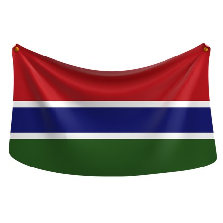 Gambia  3D Icon