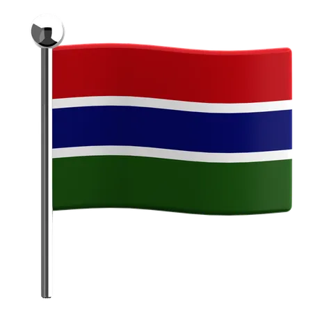 Gambia  3D Icon