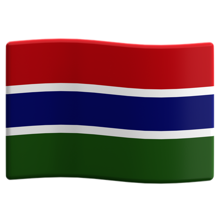 Gambia  3D Icon