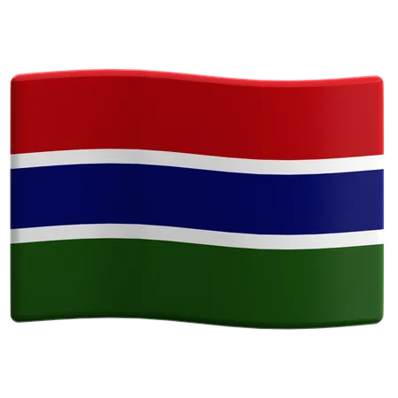 Gambia  3D Icon