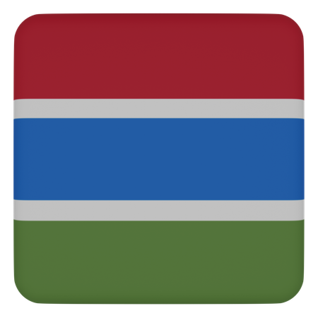 Gambia  3D Icon