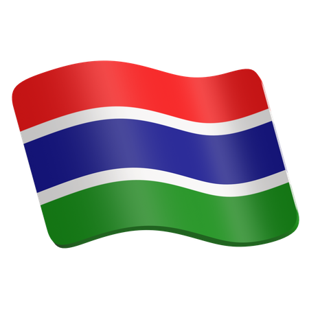 Gambia  3D Icon