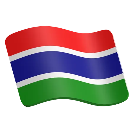 Gambia  3D Icon