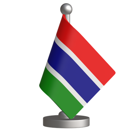 Gambia  3D Icon