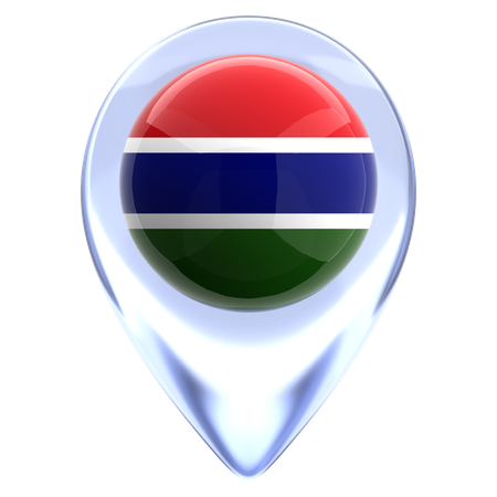 Gambia  3D Icon