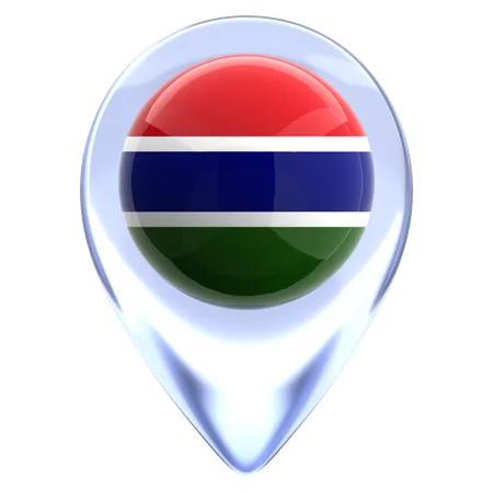 Gambia  3D Icon