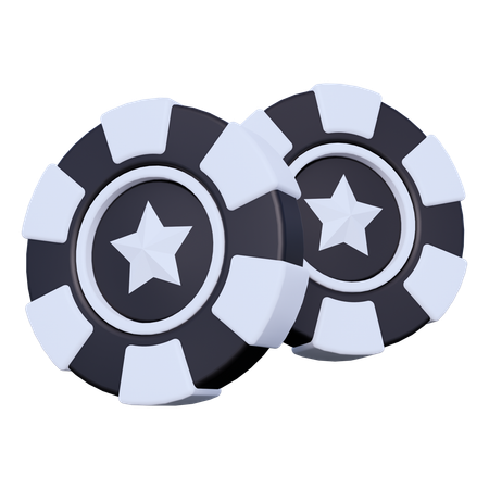 Gambling Coins  3D Icon