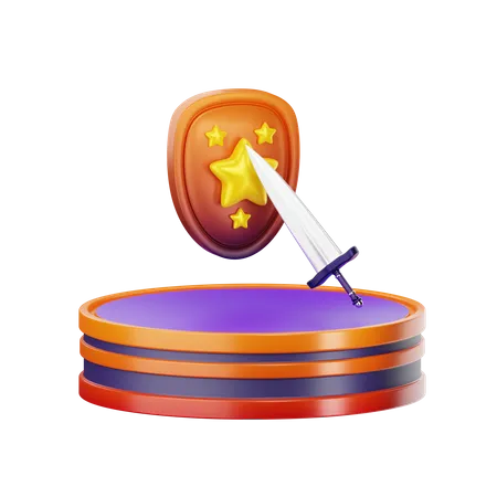 Game Arena  3D Icon