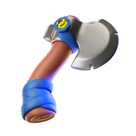 Game axe  3D Icon