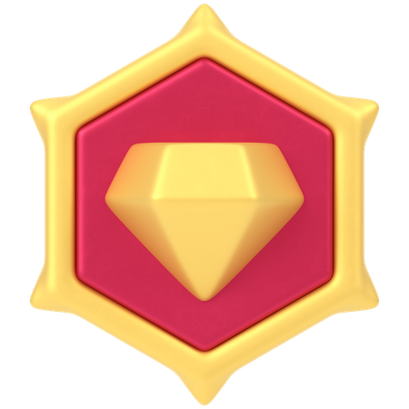 Game Badge  3D Icon