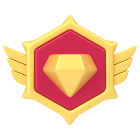 Game Badge  3D Icon