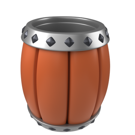 Game Barrel  3D Icon