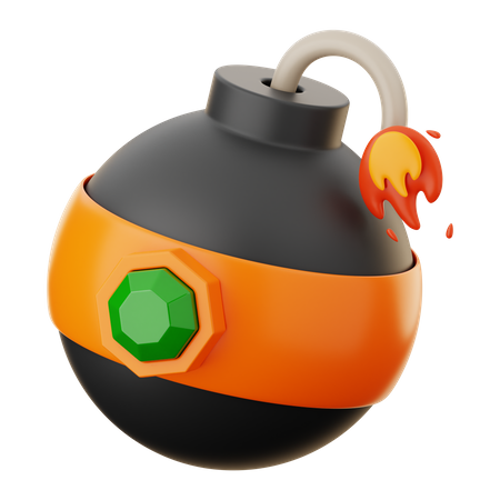 Game Bomb  3D Icon