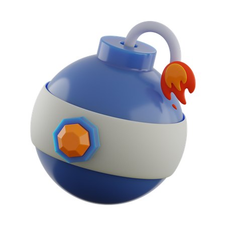 Game Bomb  3D Icon