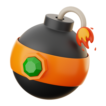 Game Bomb 3D Icon
