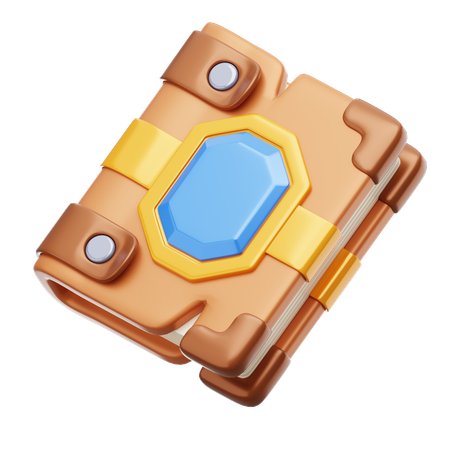 ゲームブック  3D Icon