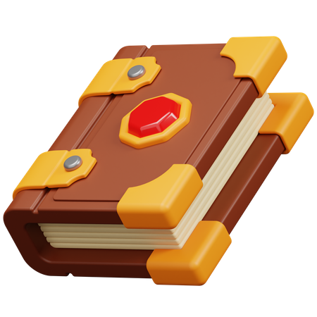 Game Book  3D Icon