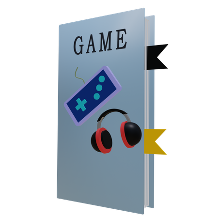 Game Book  3D Icon