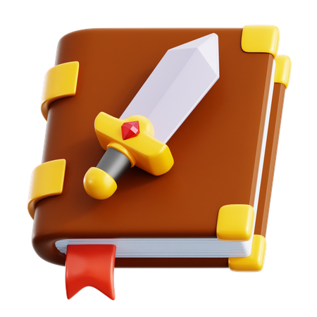 Game Book  3D Icon