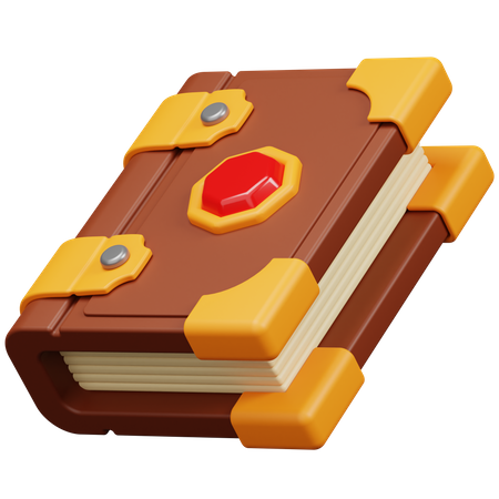 Game Book 3D Icon