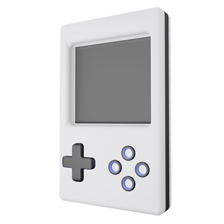 Game Boy 3D Illustration