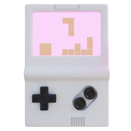 3 D Illustration Game Boy 3D Icon
