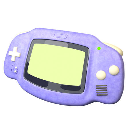 Game Boy Advance  3D Icon