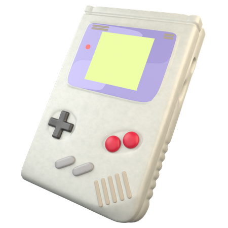 Game boy clássico  3D Icon