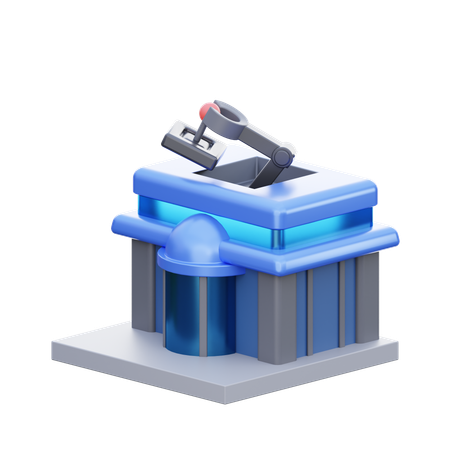 Game Building  3D Icon