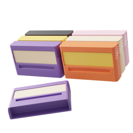 Game Cartridge  3D Icon