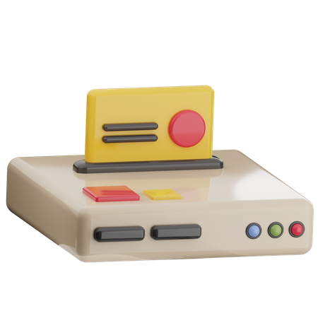 Game Cassette  3D Icon