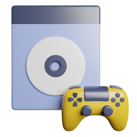 Game Cd  3D Icon