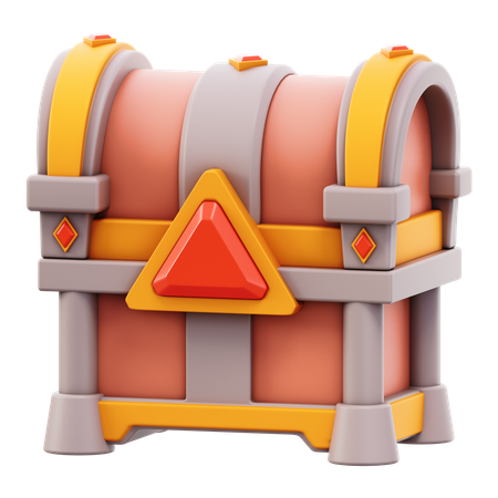 Game Chest  3D Icon