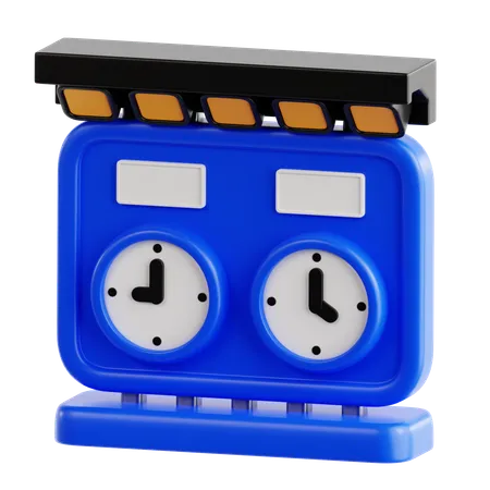 Game Clock  3D Icon