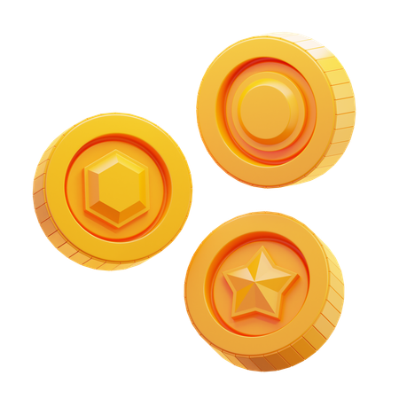 Game Coin  3D Icon