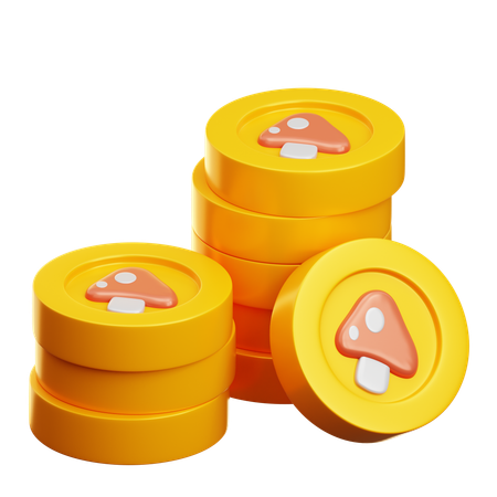 Game Coin  3D Icon