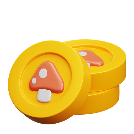 Game Coin  3D Icon