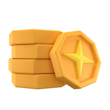 Game Coin  3D Icon