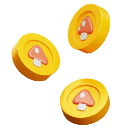 Game Coin  3D Icon