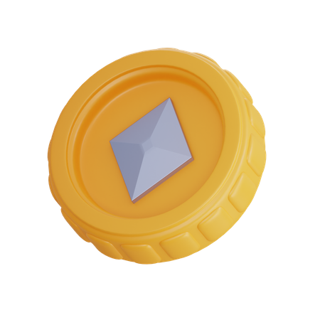 Game Coin  3D Icon