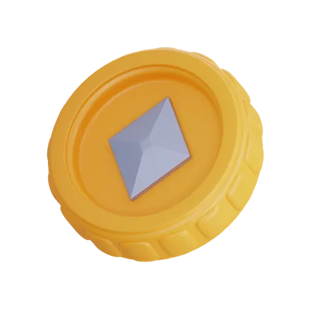 Game Coin  3D Icon