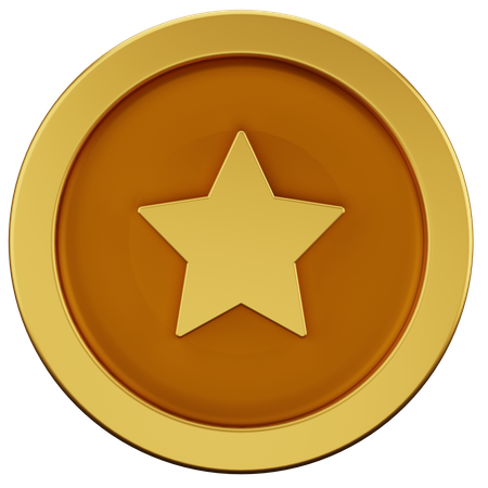 Game Coin  3D Icon