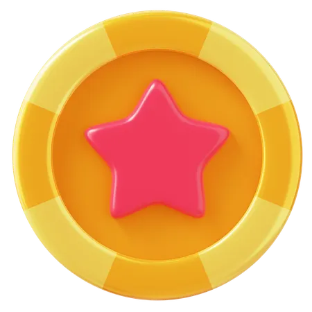 Game Coin  3D Icon
