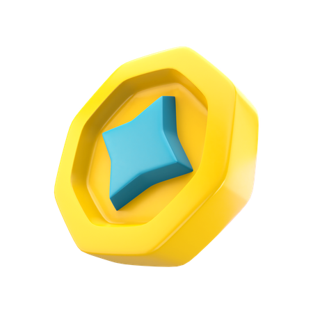 Game Coin  3D Icon