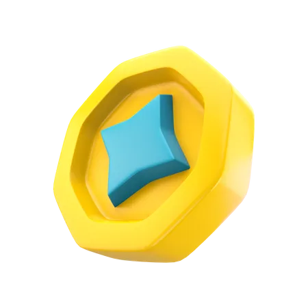 Game Coin  3D Icon