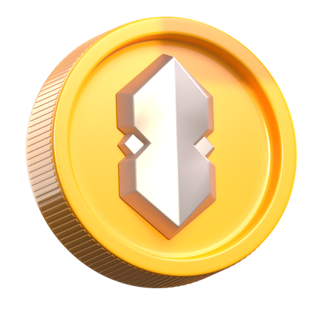 Game Coin  3D Icon