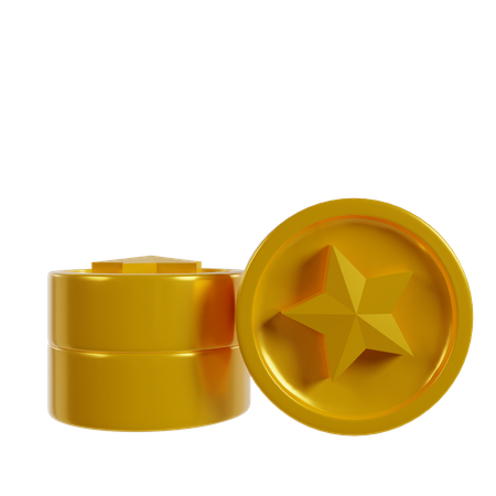 Game Coin  3D Icon